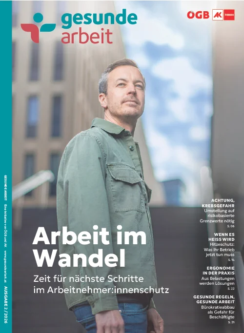 Magazin Gesunde Arbeit Stamm-Ausgabe 2/2026